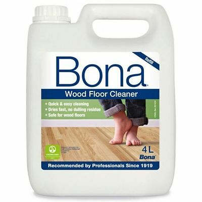 BONA WOOD FLOOR CLEANER RICARICA 4 LITRI